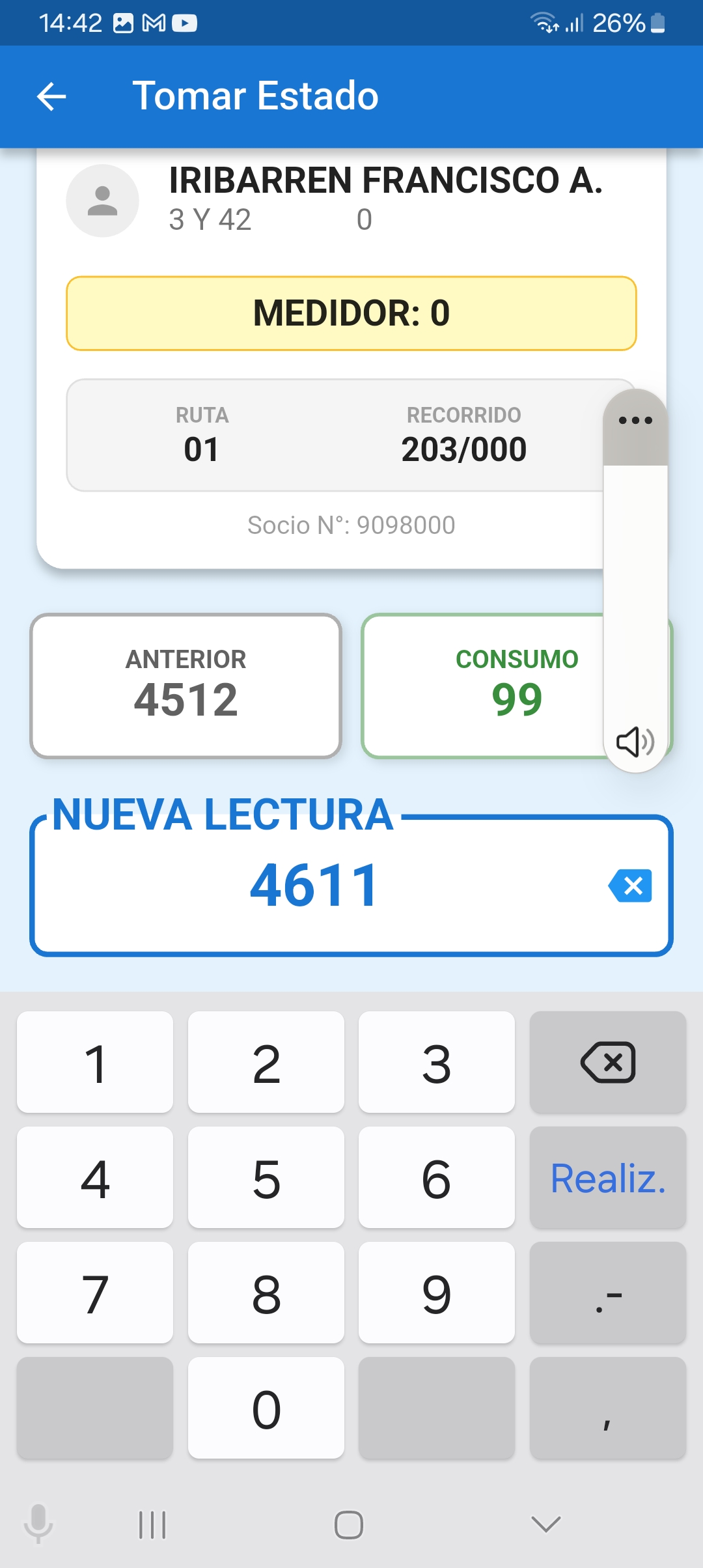 Medición 3